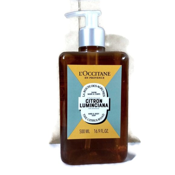 L'Occitane Limited Edition Citron Luminciana Hand & Body Soap 500 ML NEW - Picture 1 of 5